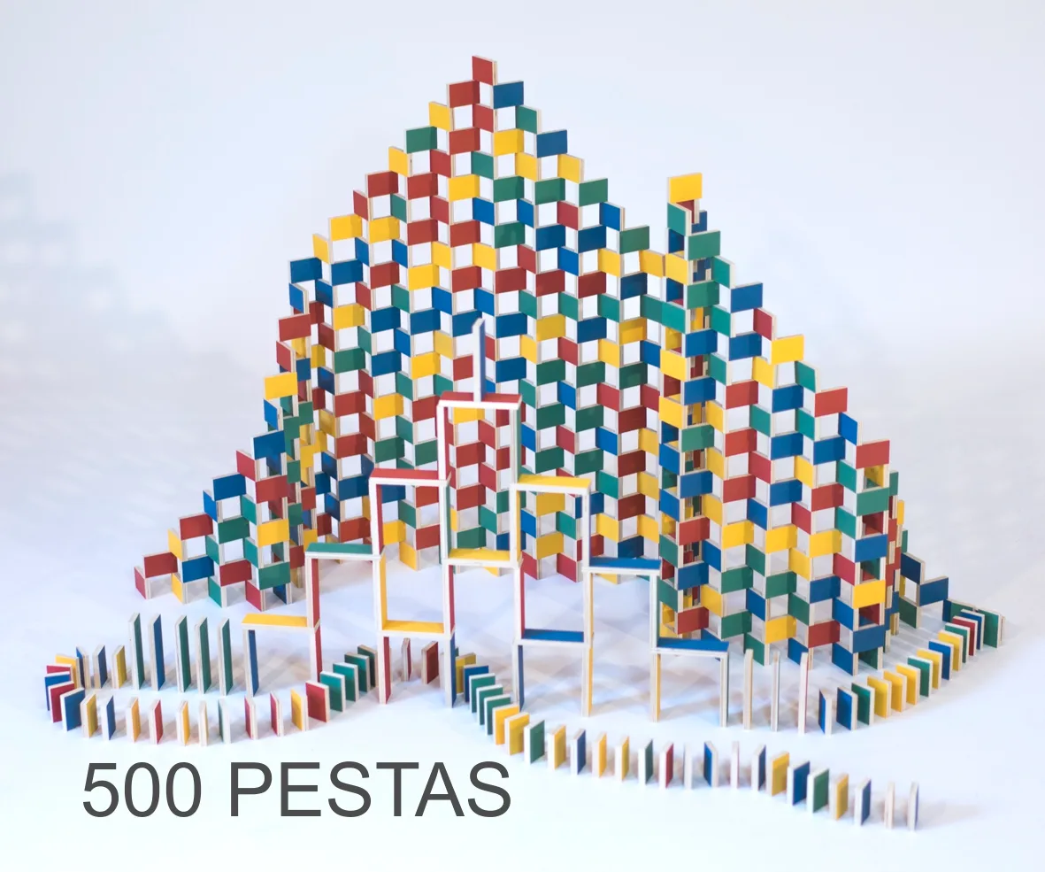 500 Pestas + le set de 24 Astuces 9 La mur de 500 PESTAS