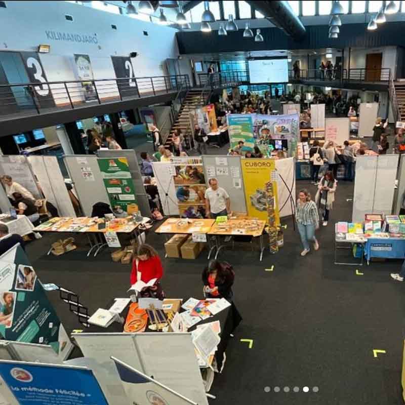 Retour sur notre Présence au Salon Innovation en Éducation avec PESTAS et Cuboro : 2 jours de Découvertes Pédagogiques ! 3 Congres Innovation en éducation 2024 à Grenoble avec PESTAS et CUBORO
