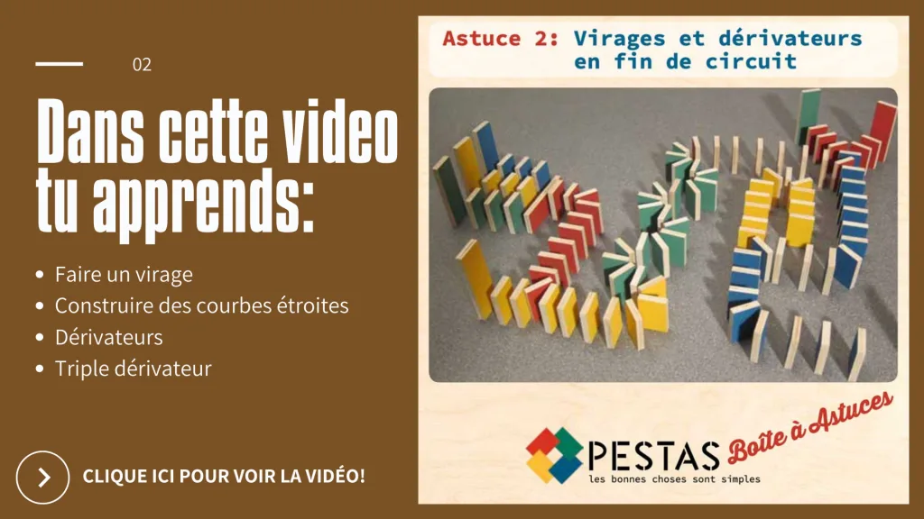 Parcours de dominos facile : 5 idées simples pour s’amuser avec les PESTAS 1 parcours domino facile